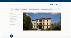 Desktop Screenshot of phfr.ch